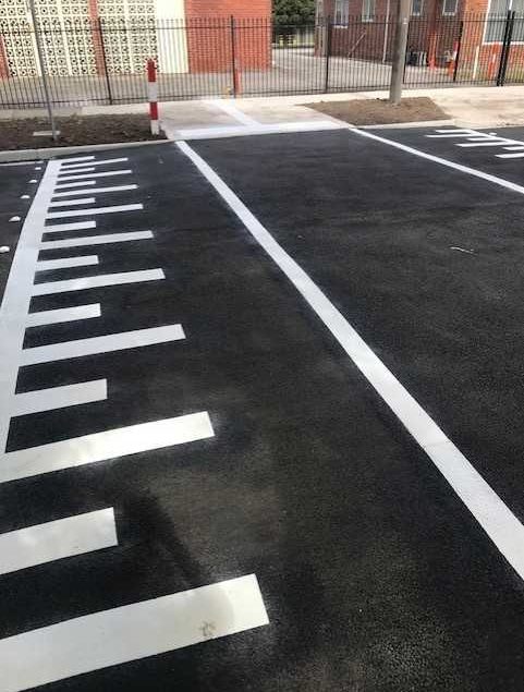 road marking road marking