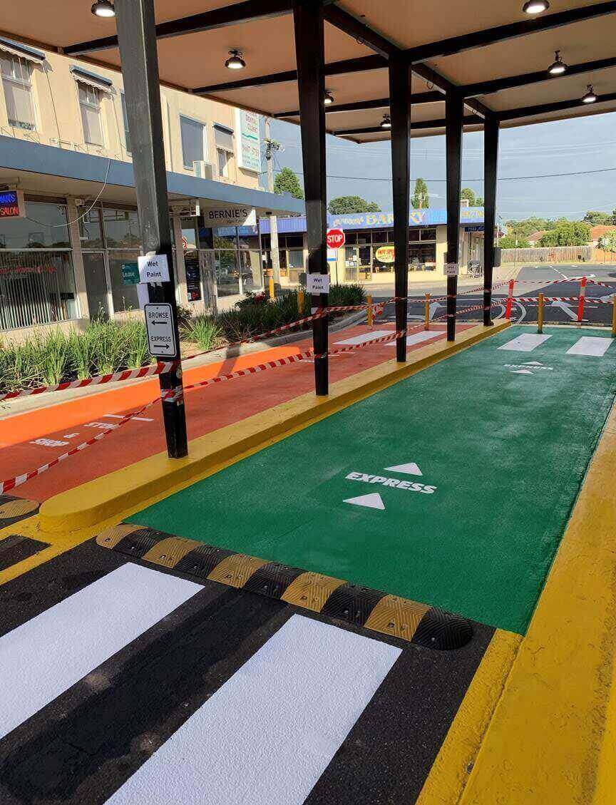 Gallery Road Line Marking Melbourne Mainliner Services