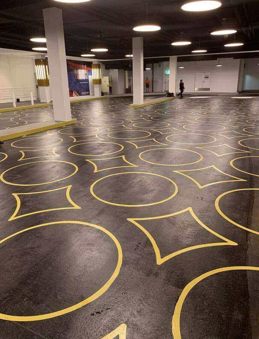 Gallery Road Line Marking Melbourne Mainliner Services