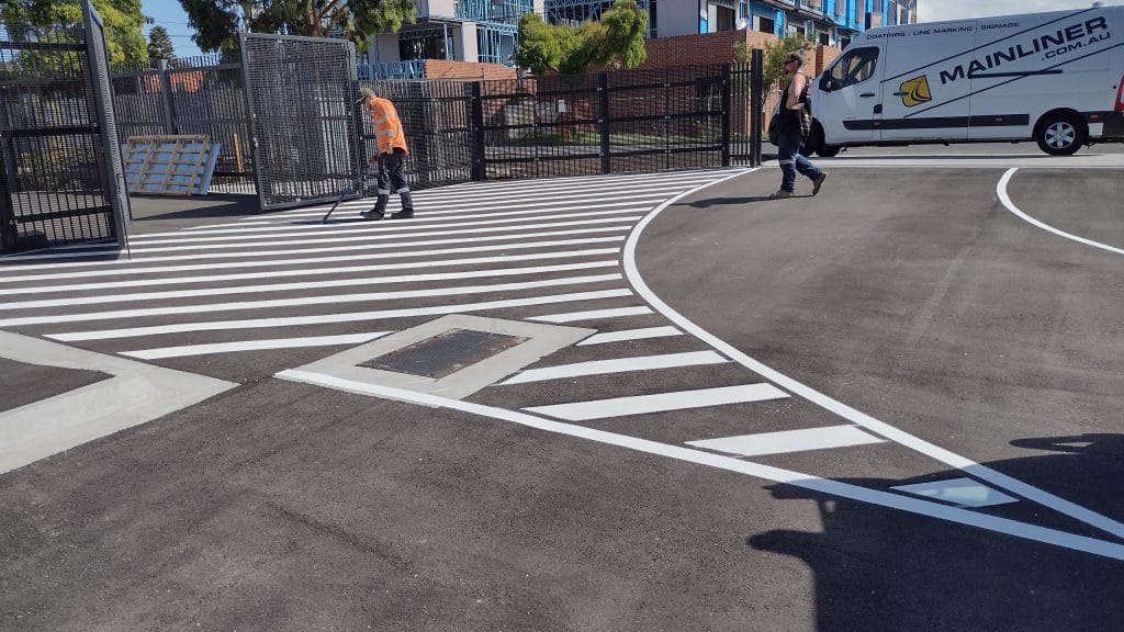 Professional Road Line Marking